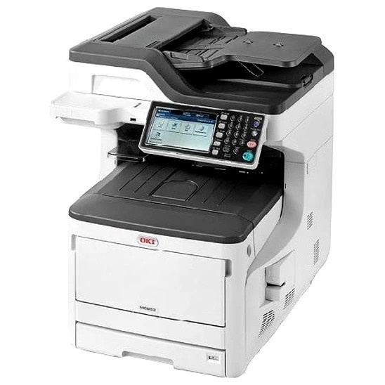 МФУ OKI MC853DN цветной светодиодный принтер/сканер/копир/факс; А3,23 ppm,600 dpi,дуплекс,PCL5/6;USB