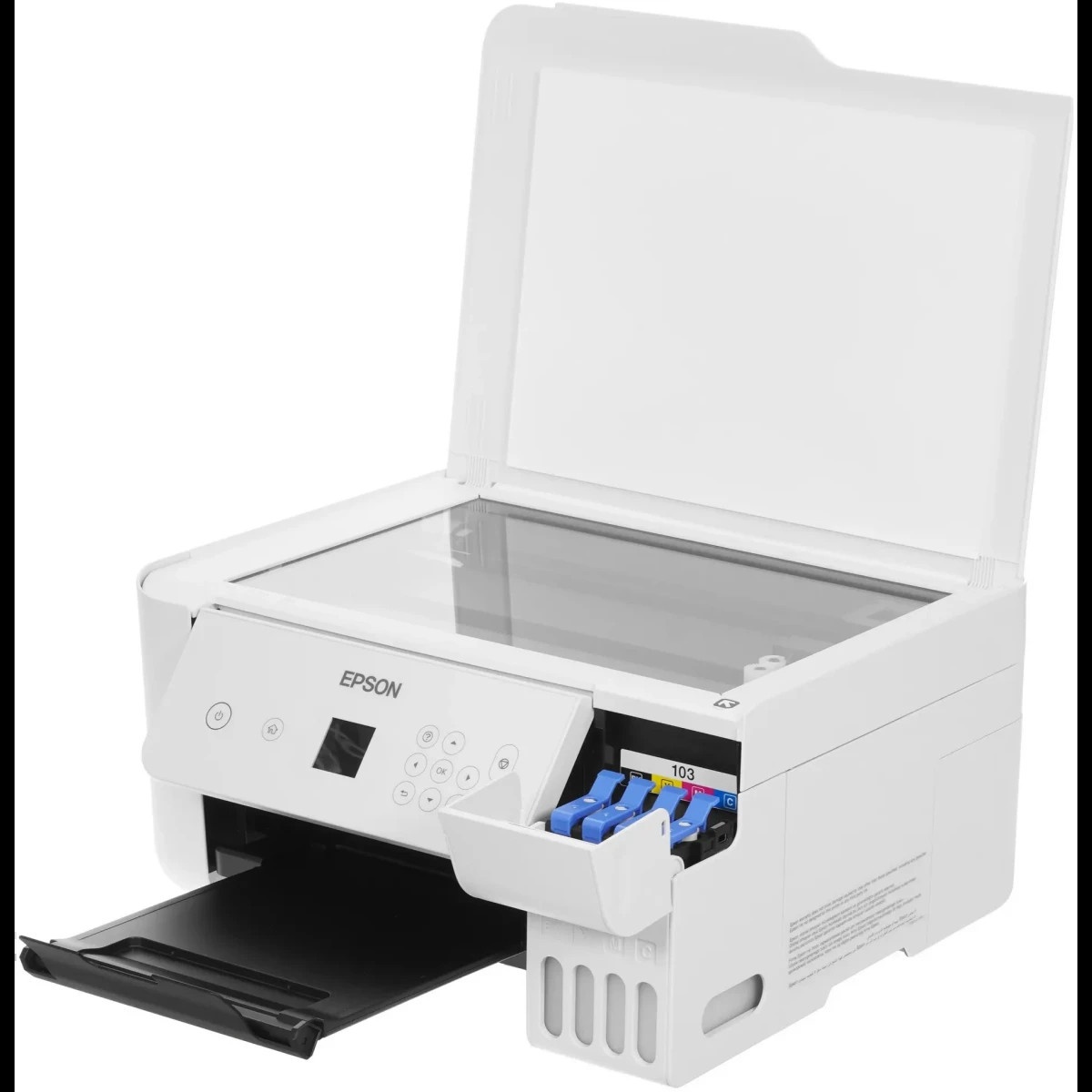 МФУ струйный Epson EcoTank L3266 (C11CJ66416) белый, A4, ч/б печ. 10 стр/мин., цв. печ. 5 стр/мин.,
