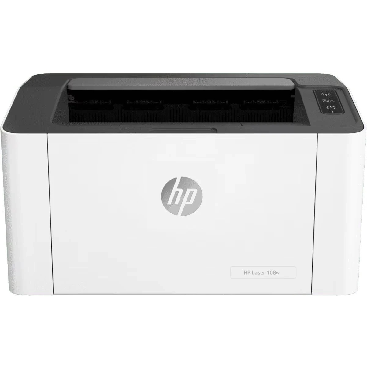 Принтер лазерный HP Laser M108w (4ZB80A) A4 WiFi белый