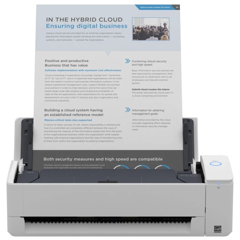 Настольный сканер Fujitsu scanner ScanSnap iX1300 (30 стр/мин, 60 изобр/мин, А4, двустороннее устрой