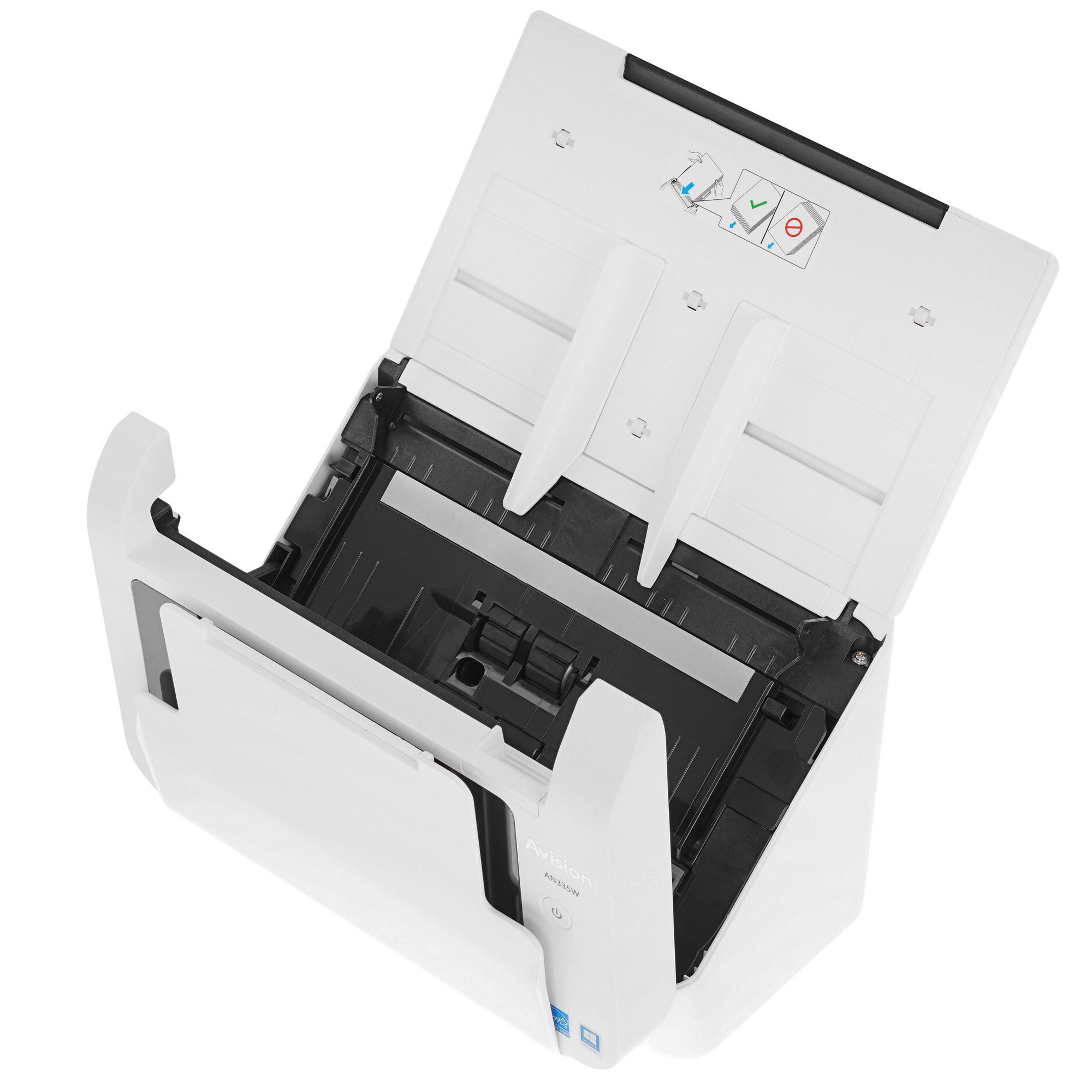 Сканер Avision AN335WL A4,  40/35 стр./мин, дуплекс, автоподатчик 50 листов, 600 dpi, USB, Ethernet,