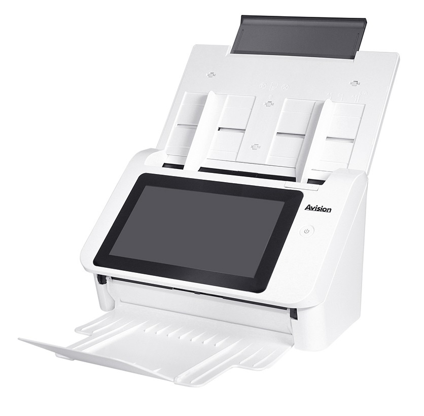 Сканер Avision AN335WL A4,  40/35 стр./мин, дуплекс, автоподатчик 50 листов, 600 dpi, USB, Ethernet,