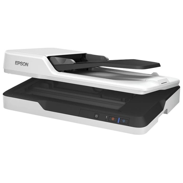 Сканер Epson WorkForce DS-1630 (B11B239401) планшетный, A4, CIS, 600x600 dpi, двусторонный автоподат