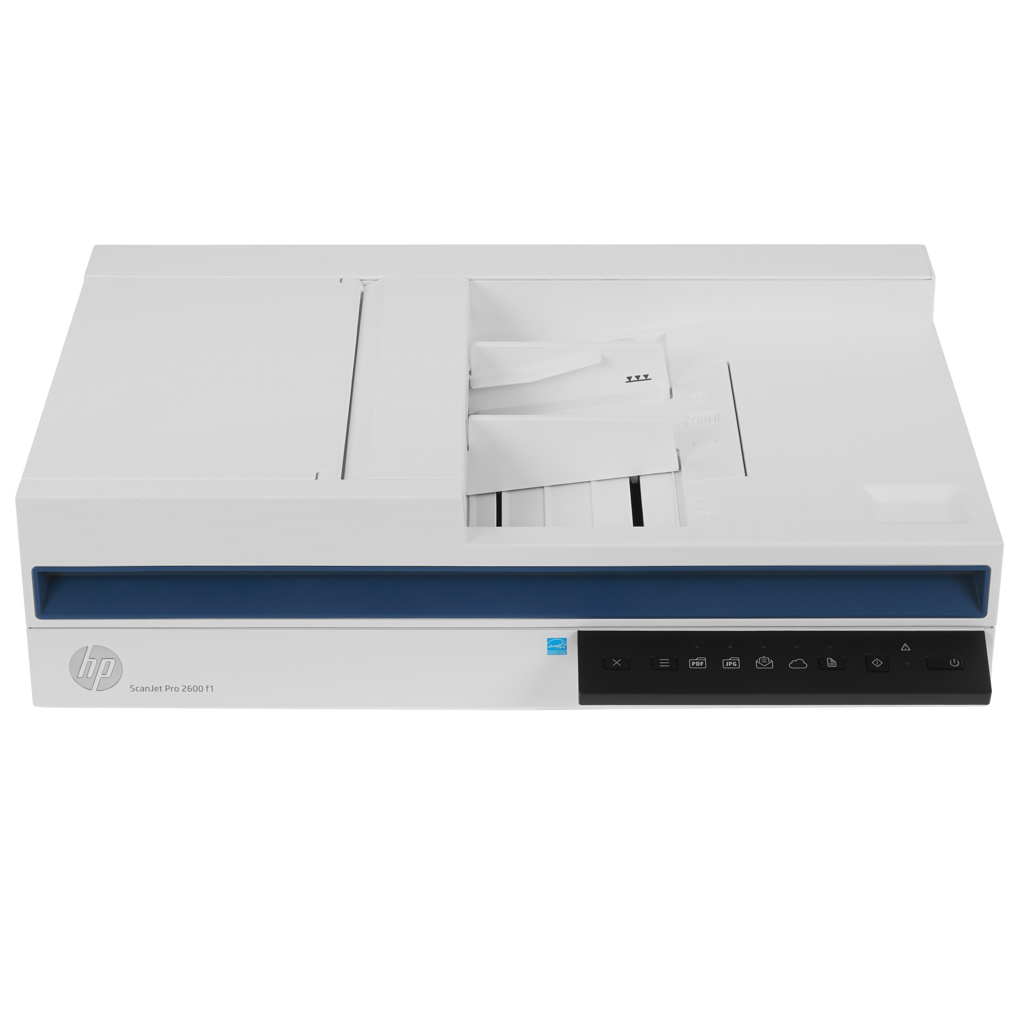 Сканер планшетный HP Scanjet Pro 2600 f1, A4, CIS, 600x600dpi, ДАПД 60 листов, ч/б 25 стр. или 50 из