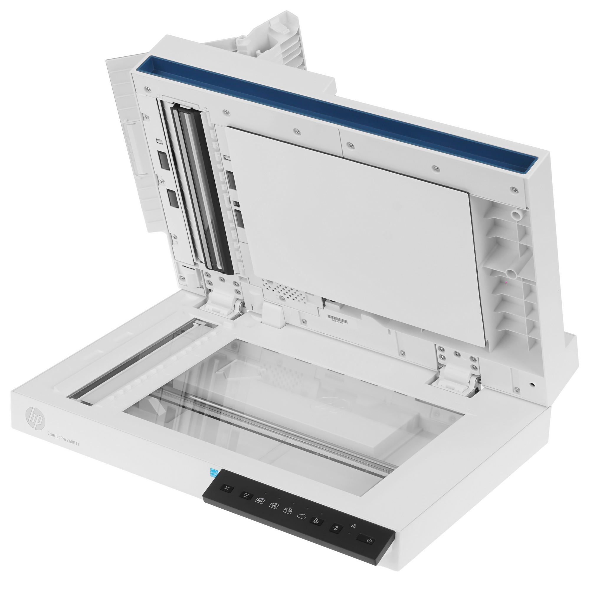 Сканер планшетный HP Scanjet Pro 2600 f1, A4, CIS, 600x600dpi, ДАПД 60 листов, ч/б 25 стр. или 50 из