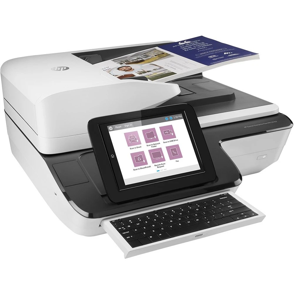Сканер HP Scanjet Enterprise Flow N9120 fn2 Flatbed Scanner (A3,600x600 dpi,24 bit, USB ,ADF 200 she