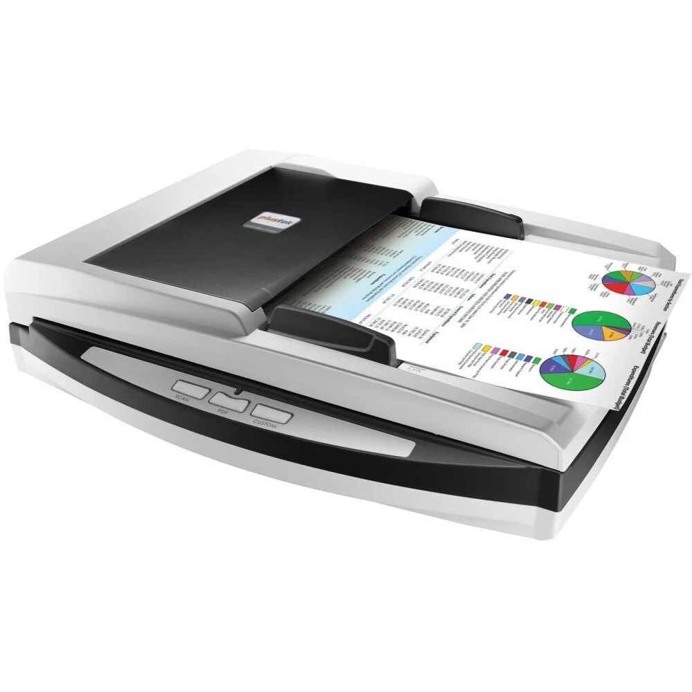 Сканер планшетный/протяжный Plustek SmartOffice PL3060 (0294TS) A4 белый