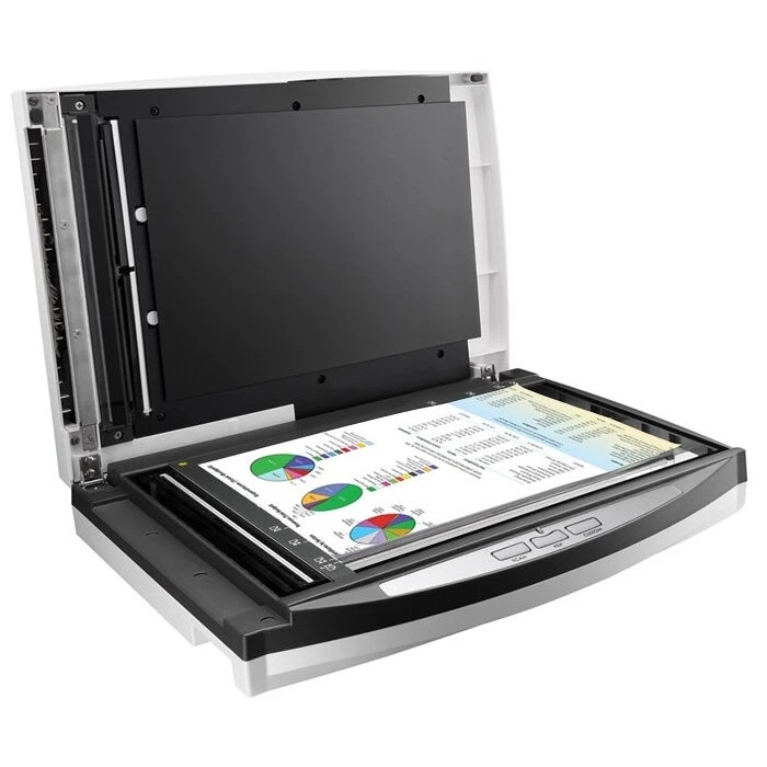 Сканер планшетный/протяжный Plustek SmartOffice PL4080 (0283TS) A4 белый