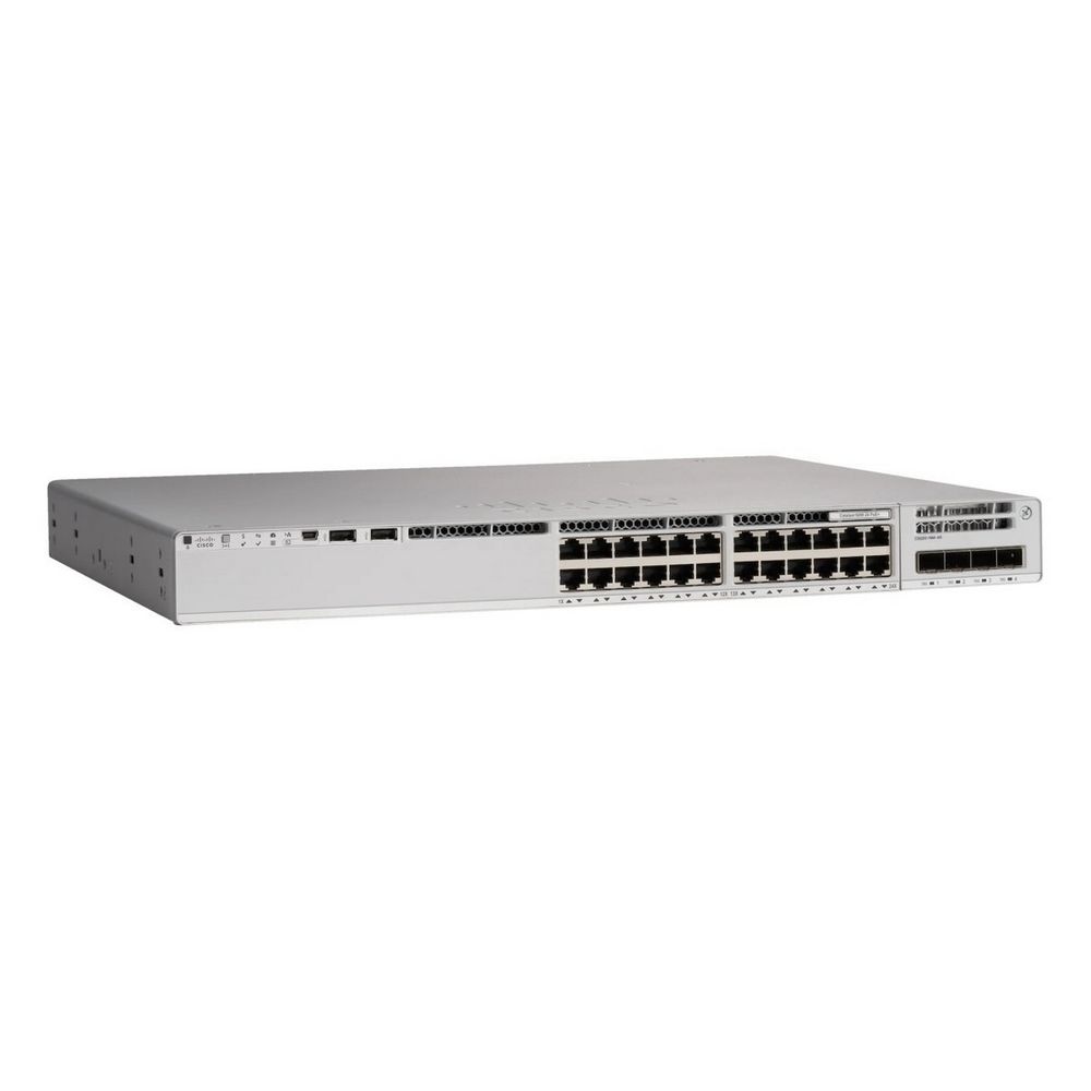 Коммутатор C9300L-24P-4X-A Коммутатор Catalyst 9300L 24p PoE, Network Advantage ,4x10G Uplink