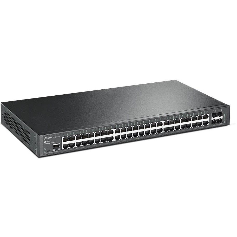 Коммутатор 48-портовый гигабитный управляемый уровня 2+ TP-Link TL-SG3452X JetStream с четырьмя слот