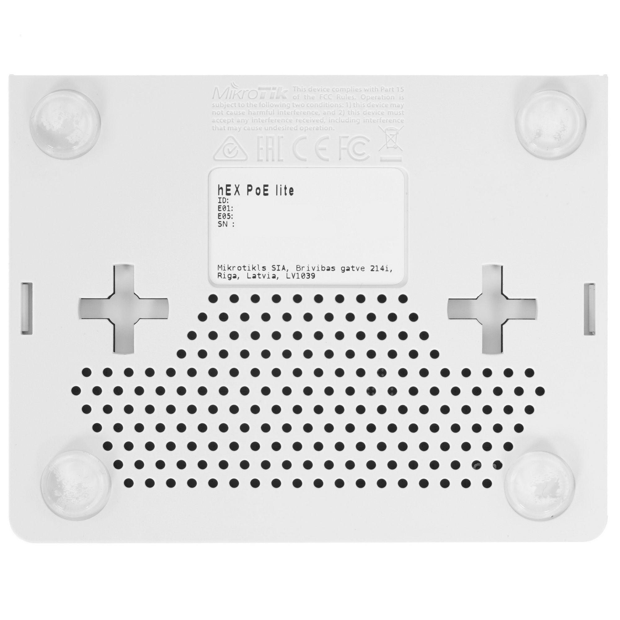 Маршрутизатор MikroTik RB750UPr2 hEX PoE lite 5x Ethernet, раздача PoE, 650 МГц ЦП, 64 МБ 5-портовый