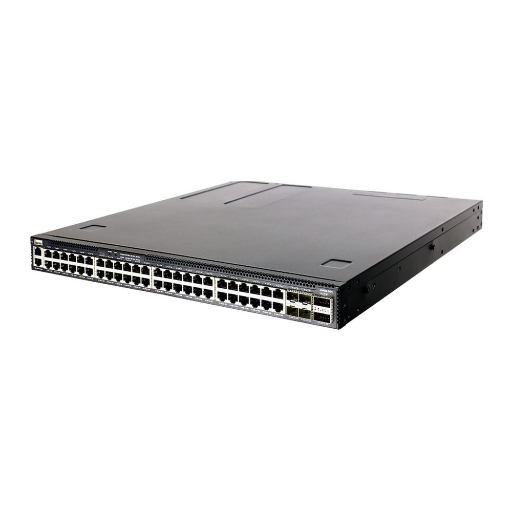 Коммутатор Edge-corE 4630-54PE-O-AC-F AS4630-54PE, 48-Port GE RJ45 port PoE++, 4x25G SFP+, 2 port 10