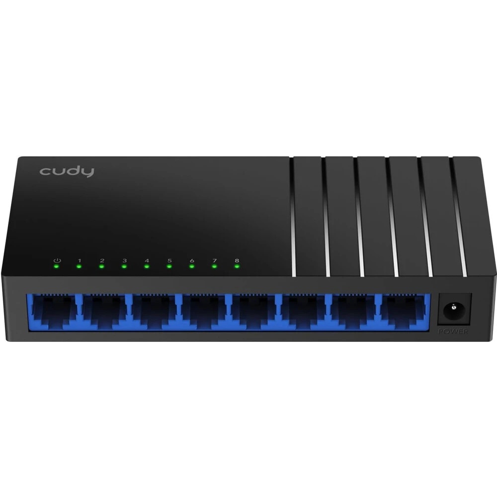 Коммутатор Cudy GS108D (L2) 8x1Гбит/с неуправляемый