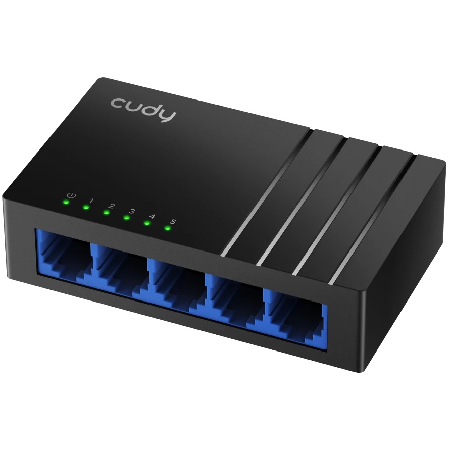 Коммутатор Cudy GS105D (L2) 5x1Гбит/с неуправляемый