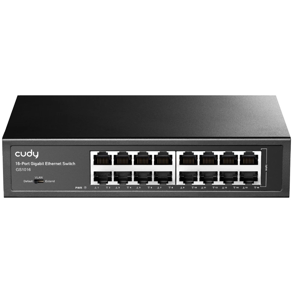 Коммутатор Cudy GS1016 (L2) 16x1Гбит/с неуправляемый