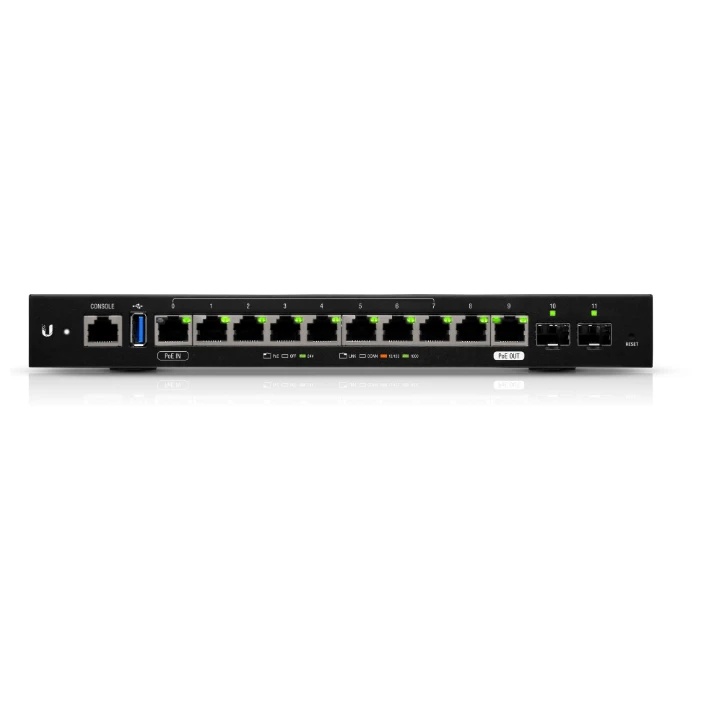 Роутер Ubiquiti ER-12-EU черный