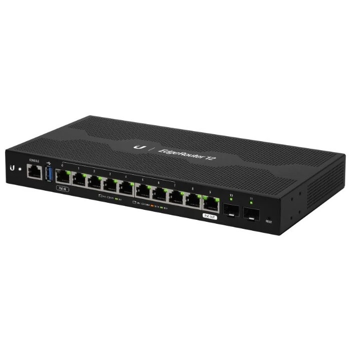 Роутер Ubiquiti ER-12-EU черный
