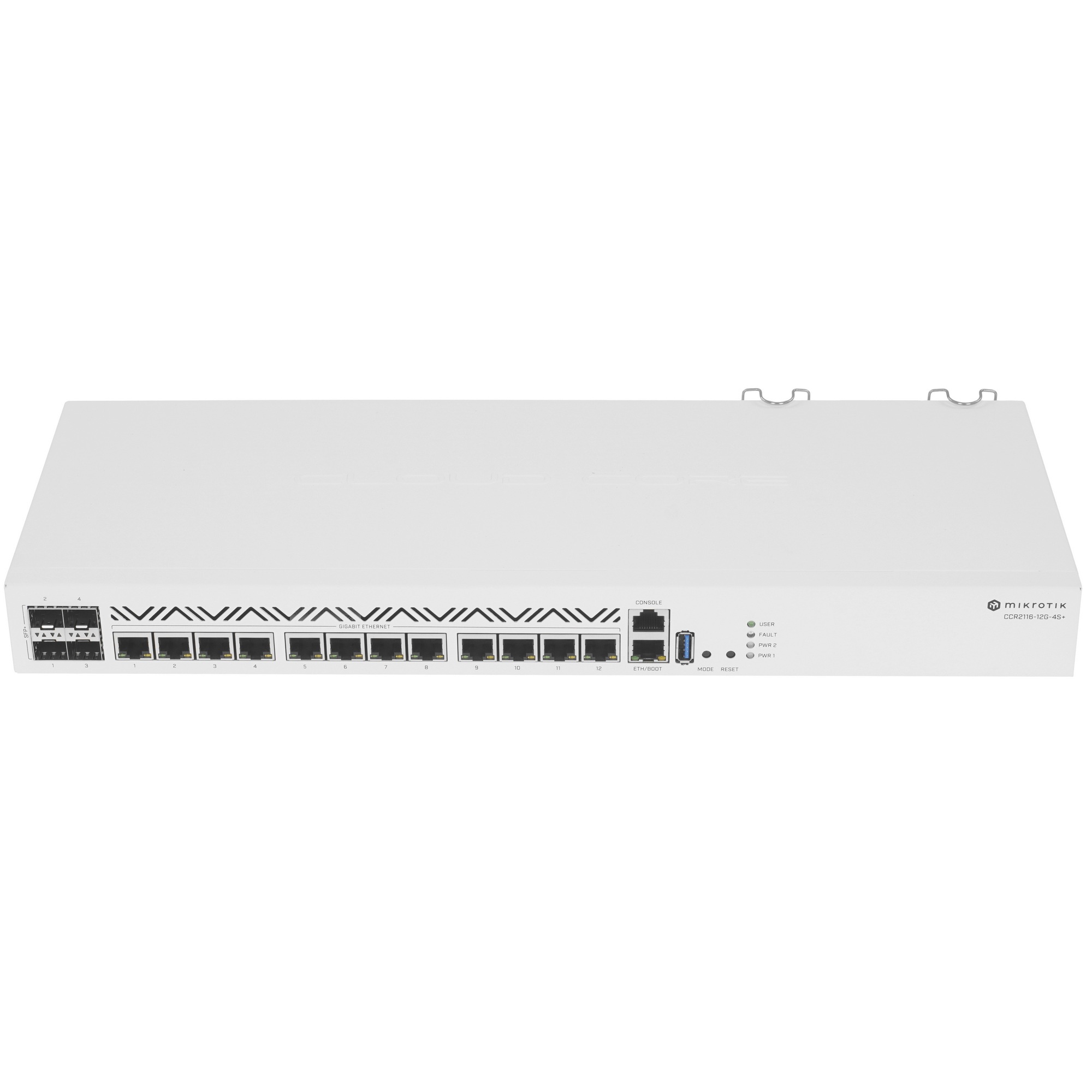 Маршрутизатор Mikrotik CCR2116-12G-4S+ Cloud Core Router 2116-12G-4S+ with Amazon Annapurna Labs Alp