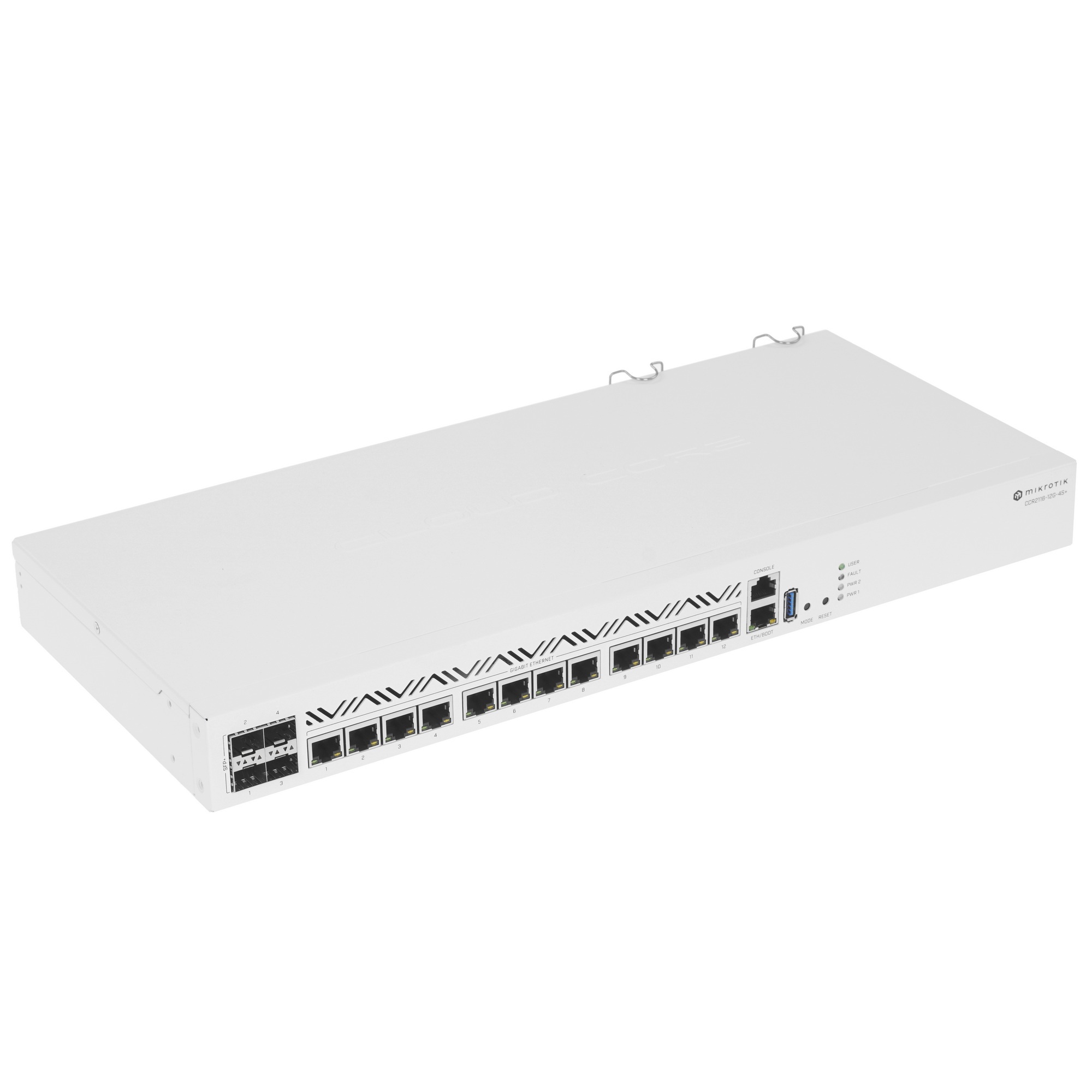 Маршрутизатор Mikrotik CCR2116-12G-4S+ Cloud Core Router 2116-12G-4S+ with Amazon Annapurna Labs Alp