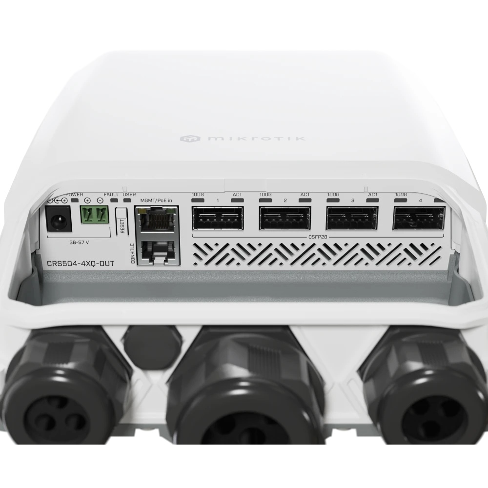 Коммутатор MIKROTIK CRS504-4XQ-OUT