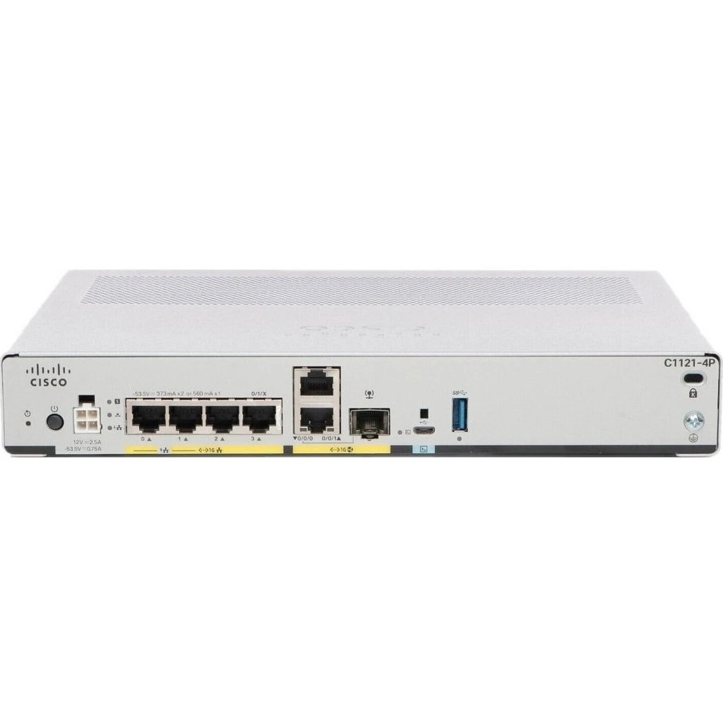 Маршрутизатор CISCO C1121-4P ISR 1100 Ethernet Router