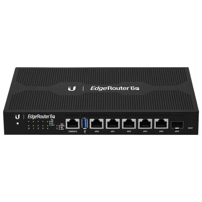 Маршрутизатор 5P 1000M 1SFP ER-6P UBIQUITI