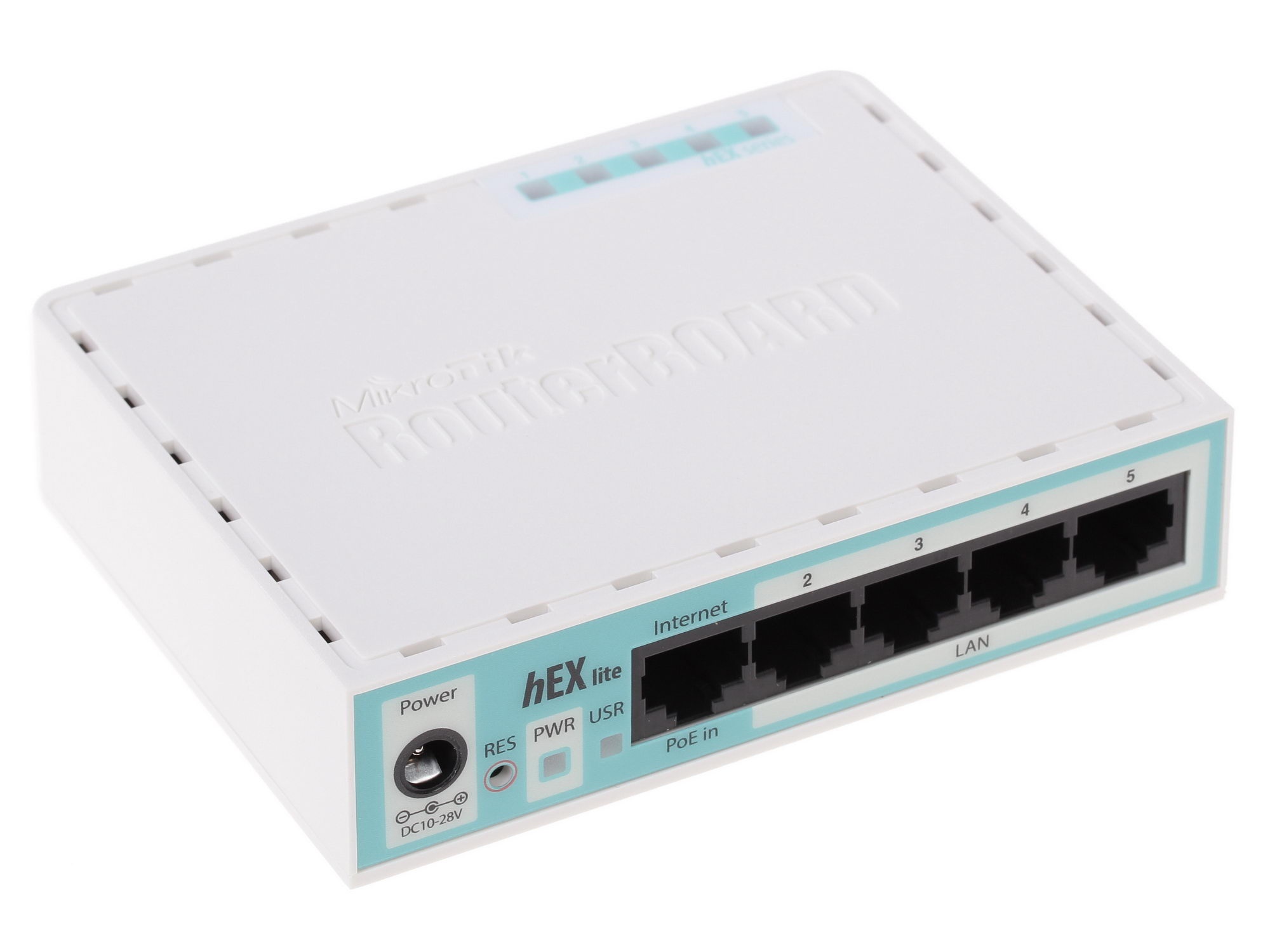 Маршрутизатор MikroTik RB750r2 hEX lite 5x10/100 Mbps
