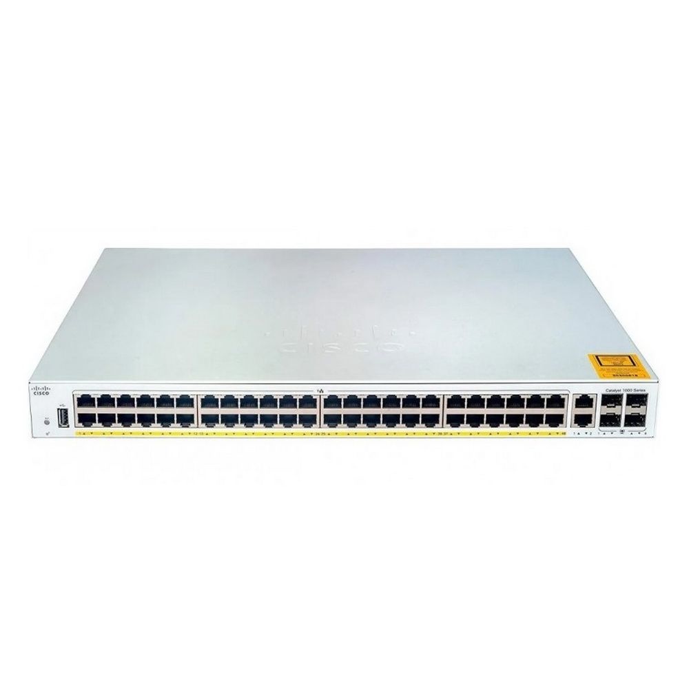 Коммутатор C1000FE-48P-4G-L Коммутатор Catalyst 1000 48 PoE FE, 2x1G SFP ,2X1G combo