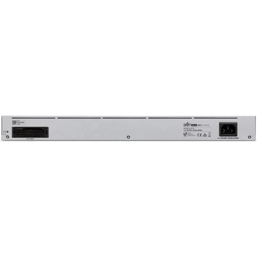 Коммутатор UBIQUITI USW-PRO-48-POE 48PORT 1000M 2SFP POE
