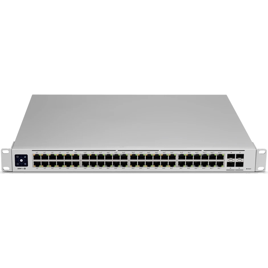 Коммутатор UBIQUITI USW-PRO-48-POE 48PORT 1000M 2SFP POE