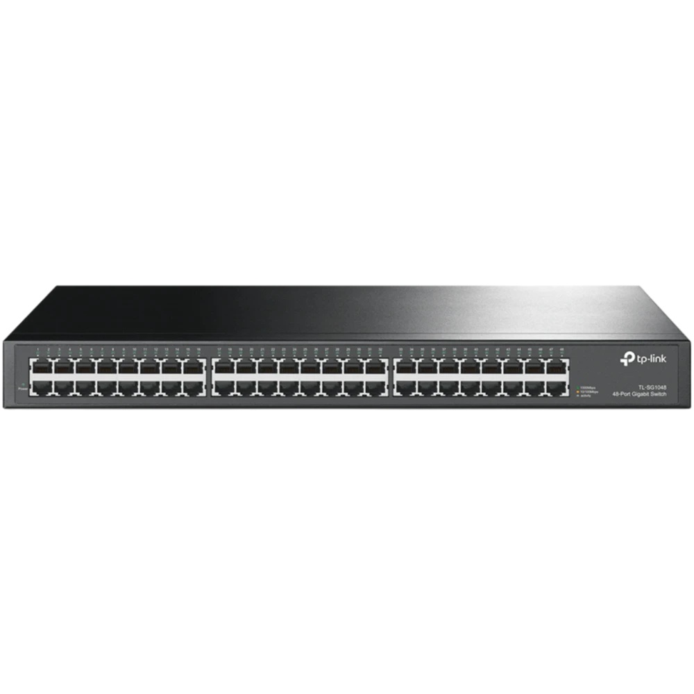 Сетевой коммутатор TP-Link SMB TL-SG1048 Коммутатор 48-port Gigabit Switch, 1U 19-inch rack-mountabl