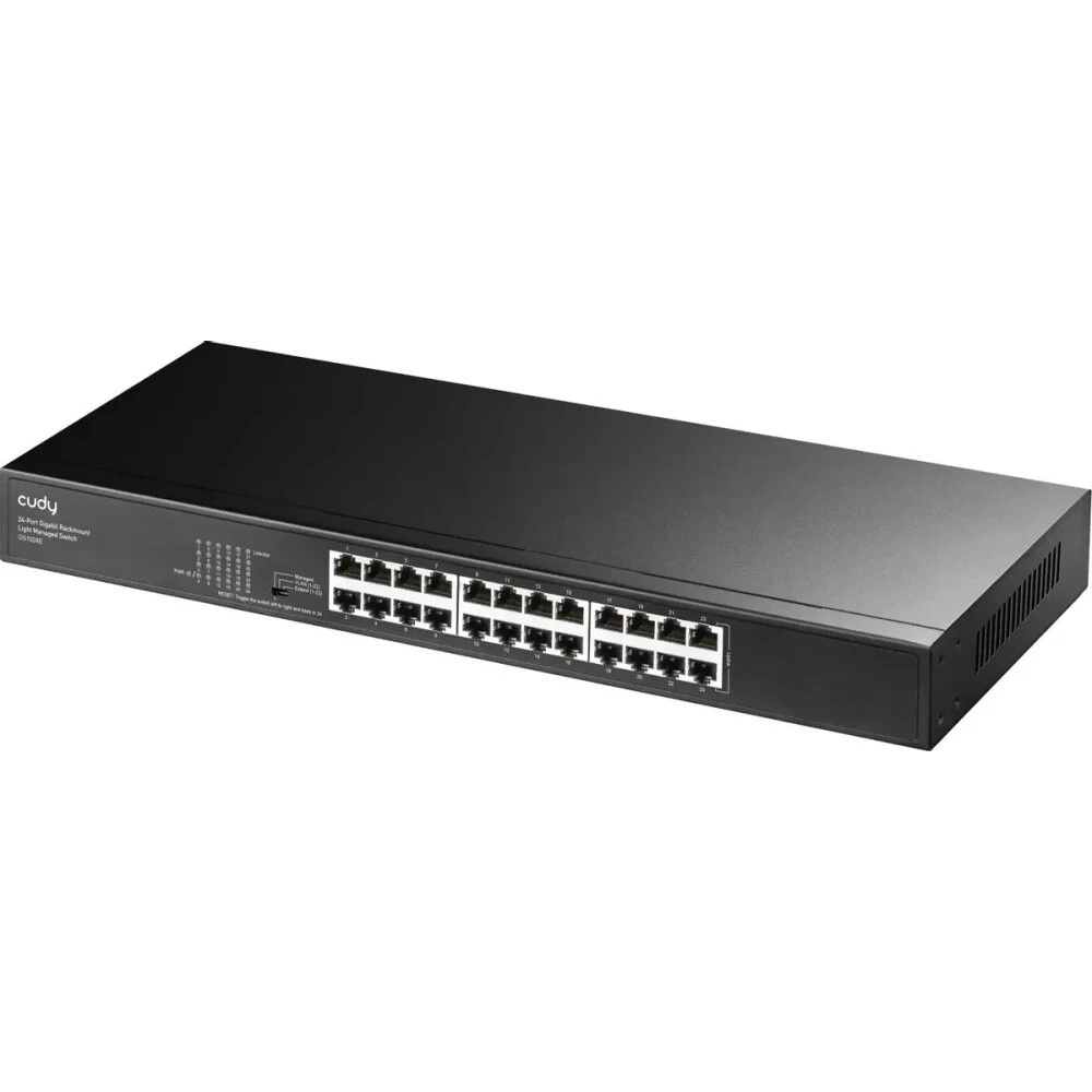 Коммутатор Cudy GS1024E (L2) 24x1Гбит/с настраиваемый