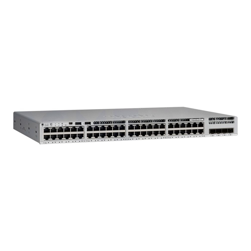 Коммутатор Catalyst 9300L 48p PoE, Network Advantage ,4x1G Uplink C9300L-48P-4G-A