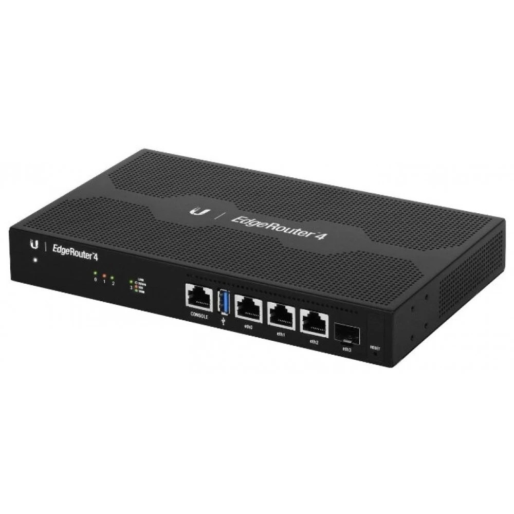 Маршрутизатор Ubiquiti ER-4 3P 1000M 1SFP