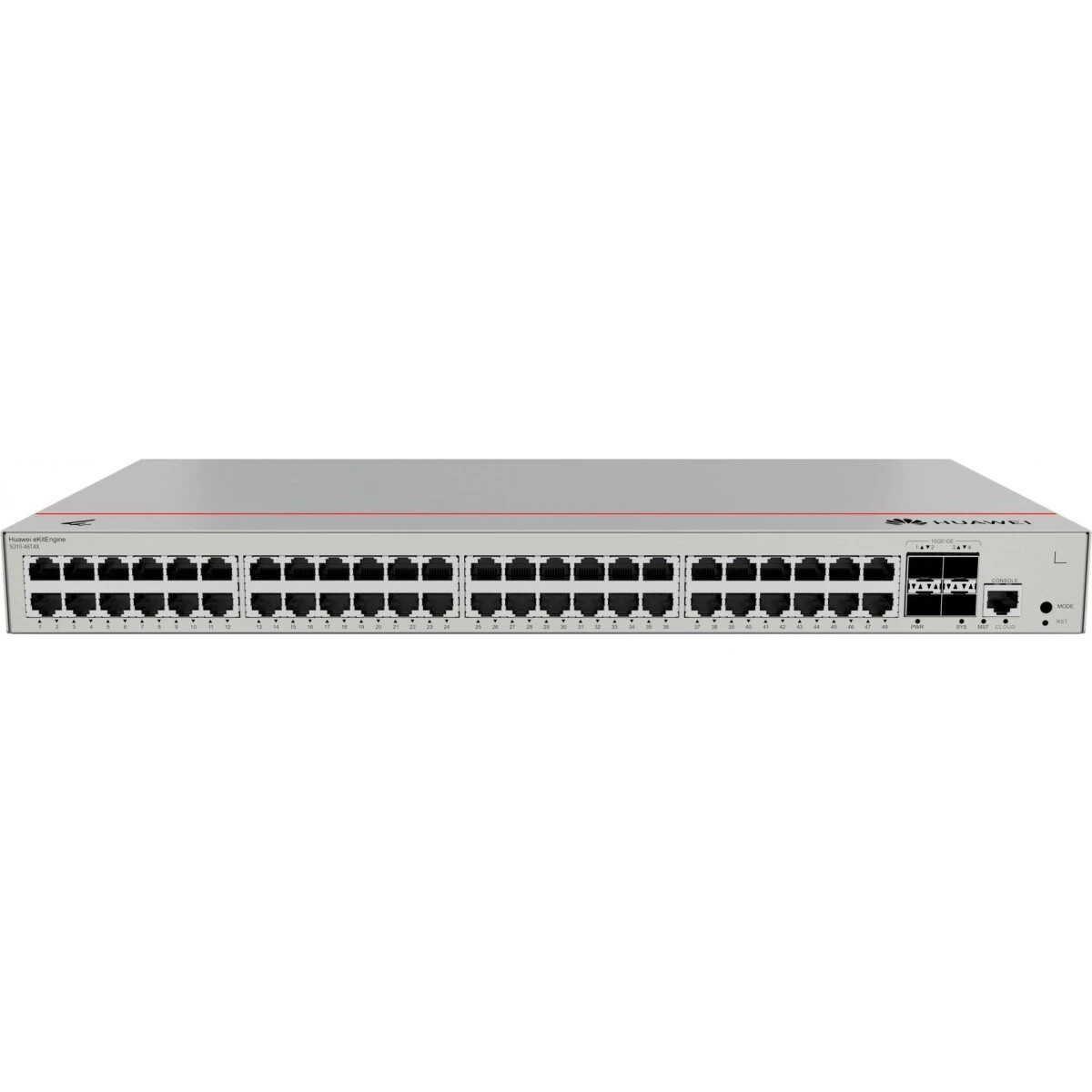 Коммутатор HUAWEI S310-48T4X (L2+, 48*10/100/1000BASE-T ports, 4*10GE SFP+ ports, built-in AC power)