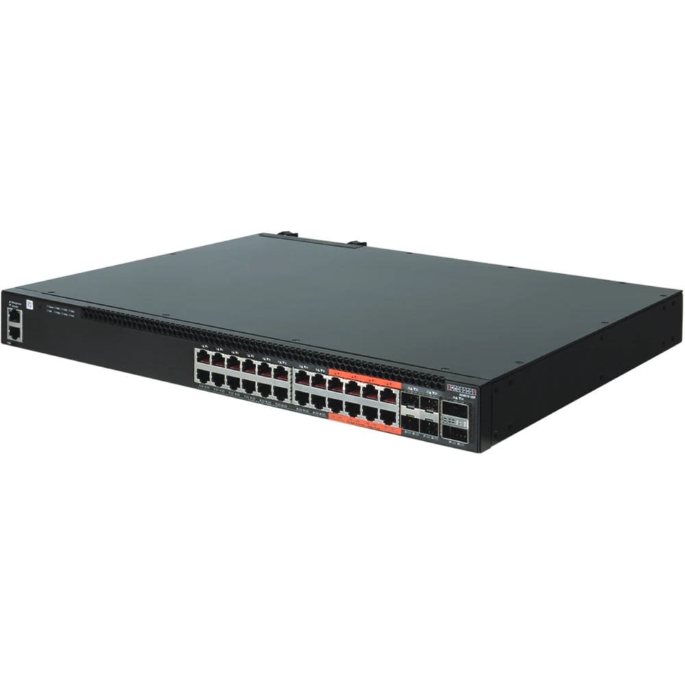 Коммутатор 4610-30P-O-AC-F Edge-corE AS4610-30P, 24-Port GE RJ45 port PoE+, last 8 ports Ultra-PoE,