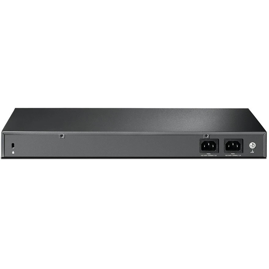 Коммутатор TP-Link JetStream 24-портовый управляемый SFP уровня 2+, 20 гигабитных SFP-портов и 4 гиг