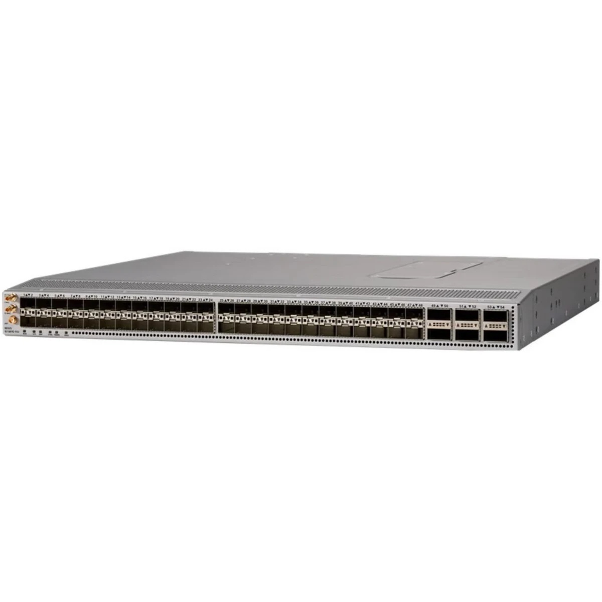Коммутатор N9K-C93180YC-FX3 Nexus 9300 48p 1/10/25G, 6p 40/100G, MACsec UP. SyncE