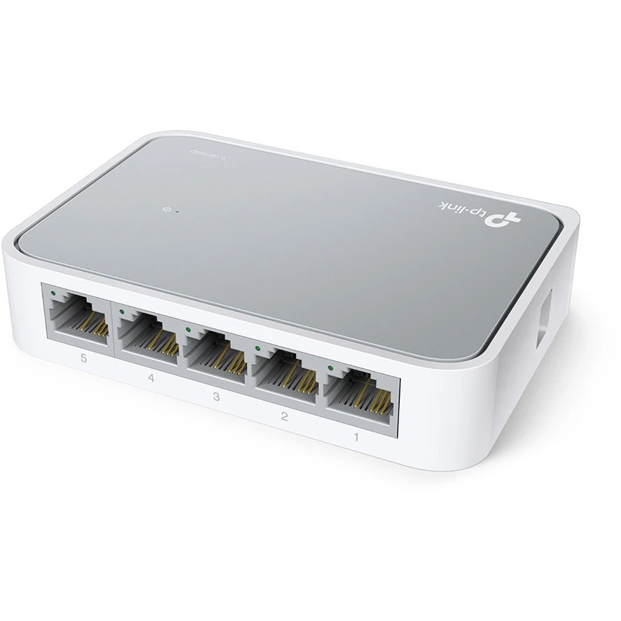 Коммутатор TP-Link SOHO TL-SF1005D Коммутатор 5-port 10/100M mini Desktop Switch, 5 10/100M RJ45 por
