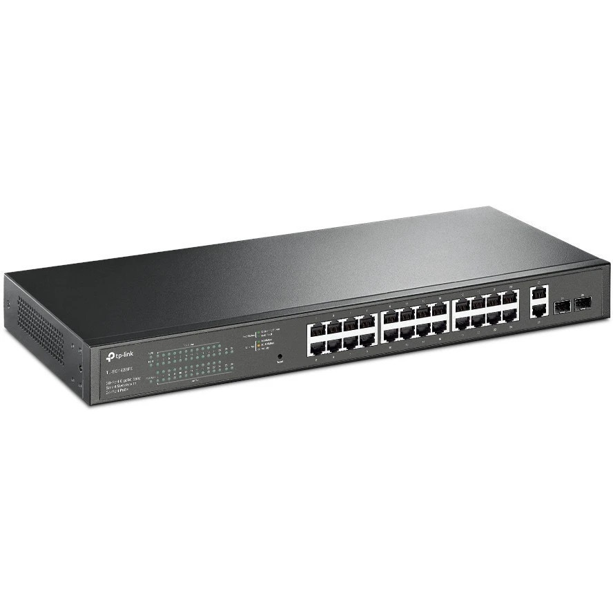 Коммутатор TP-Link TL-SG1428PE Easy Smart 28?портовый гигабитный коммутатор с 24 портами PoE+ SMB