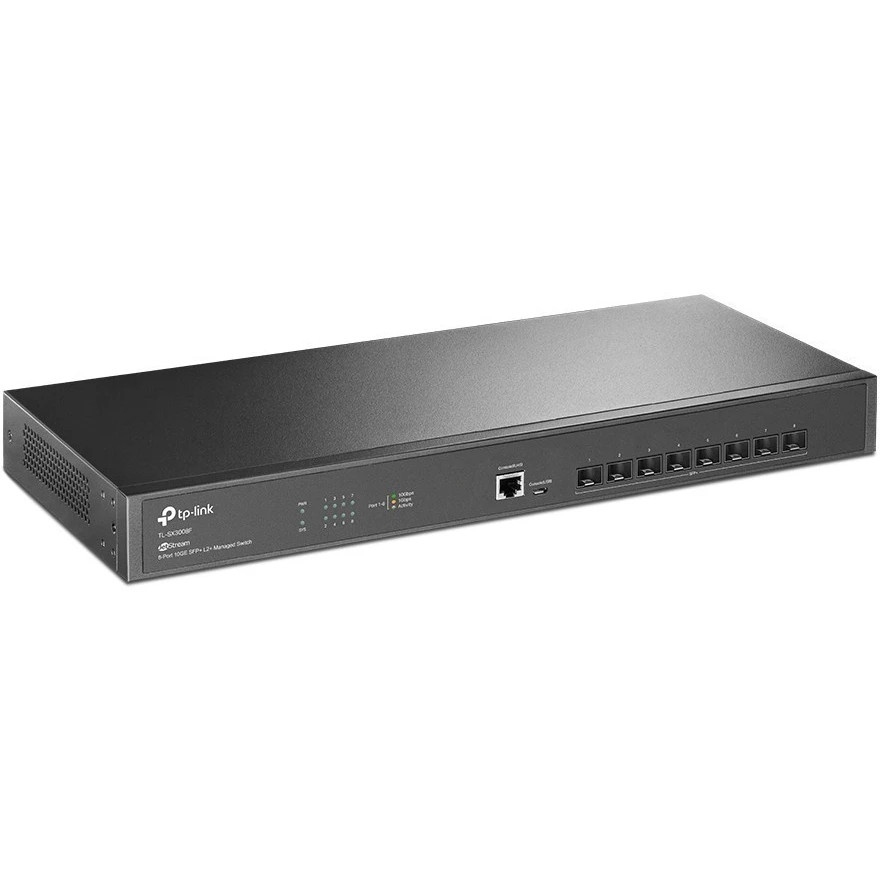Коммутатор Fully managed switch with full 8-port 10G fiber ports and 160 Gbps switching capacity
