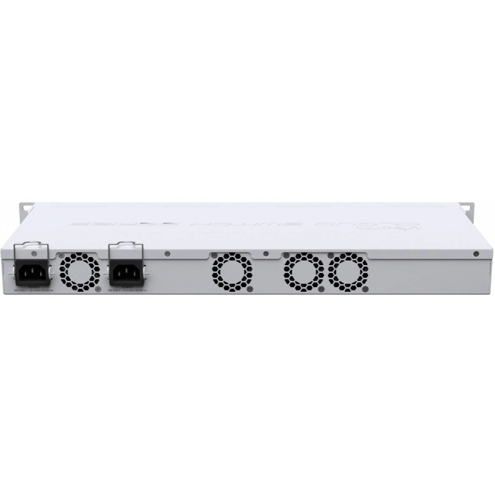 Mikrotik CRS312-4C+8XG-RM Cloud Router Switch 8х 1G/2.5G/5G/10G RJ45,  4х 10G RJ45/SFP+ with RouterO