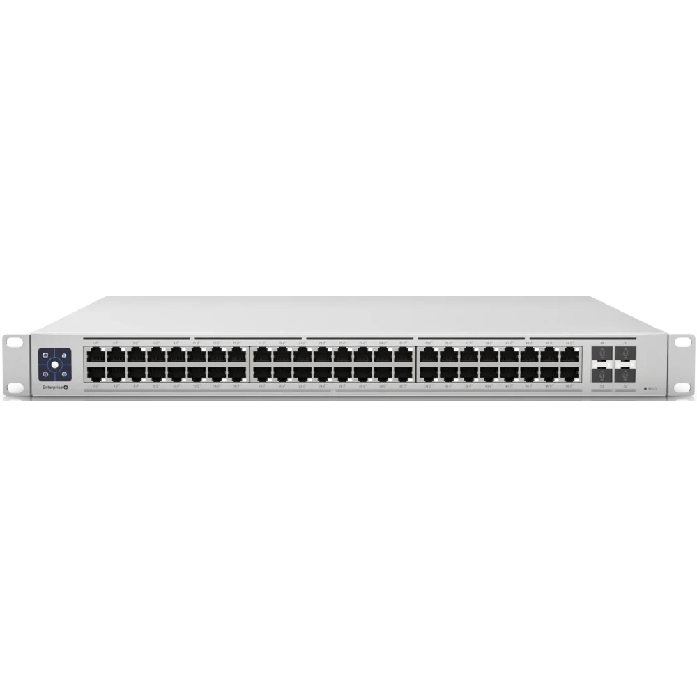 Коммутатор PoE в стойку Ubiquiti UniFi Switch Enterprise 48 PoE [USW-Enterprise-48-PoE] 48х 2.5G RJ4