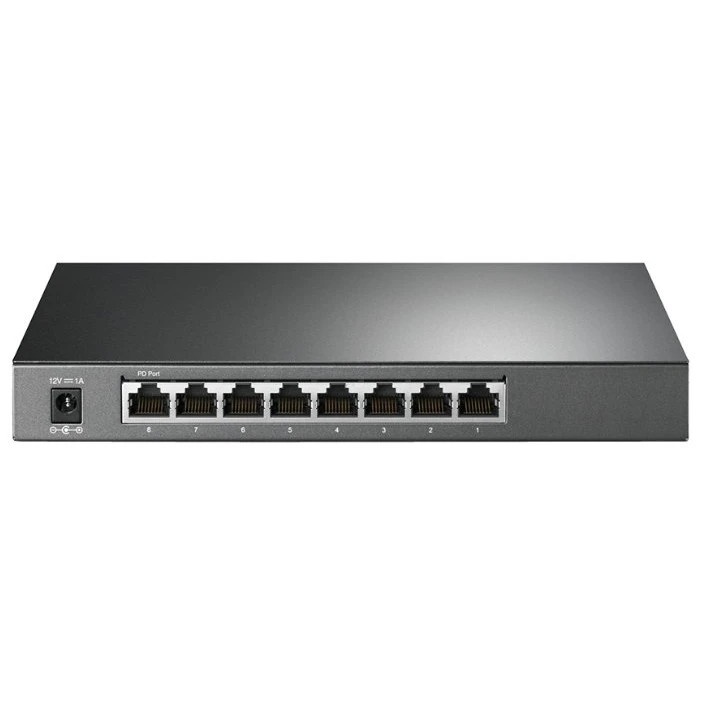 Коммутатор TP-Link JetStream 8-Port Gigabit Smart Switch with 4-Port PoE+, 4× Gigabit PoE+ Ports, 80