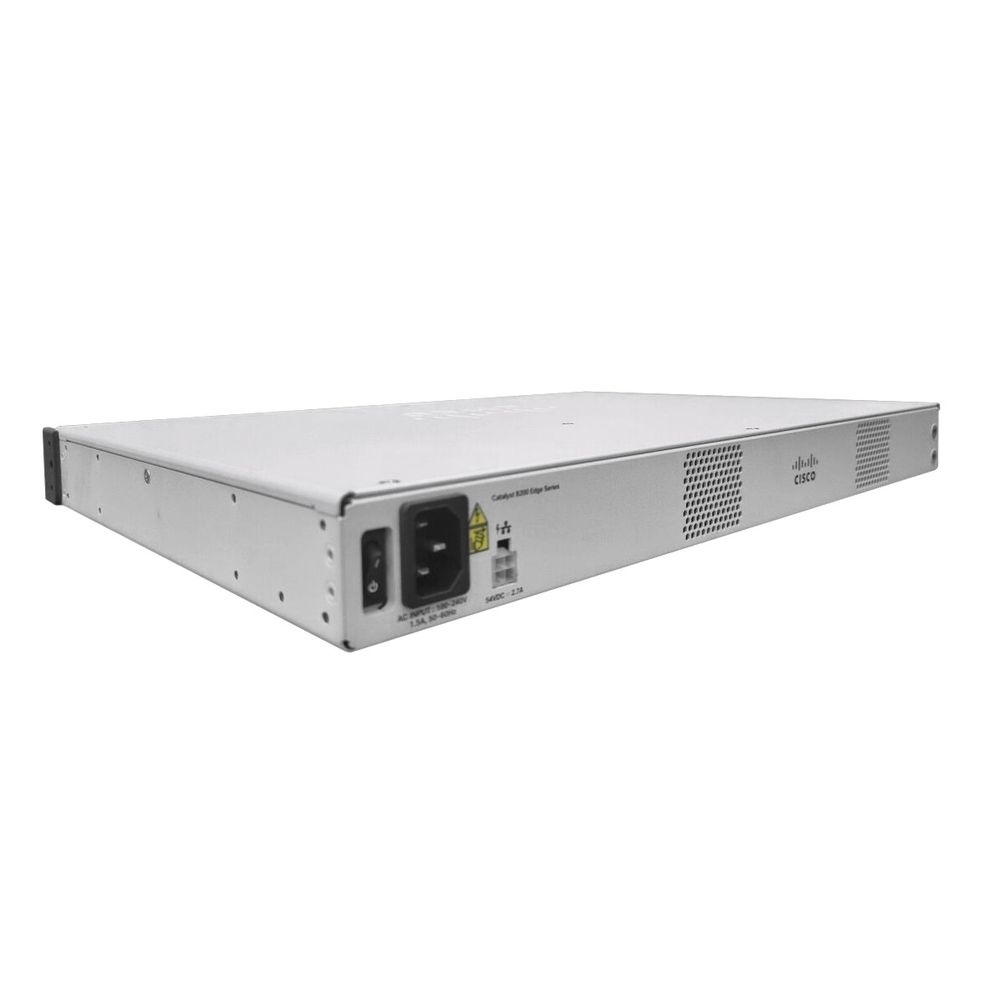 Маршрутизатор CISCO C8200 1RU w/ 1 NIM slot and 4x 1 Gigabit Ethernet WAN ports, HSEC License key (e