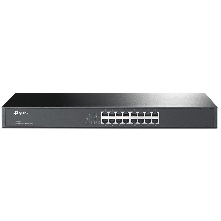 Сетевой коммутатор TP-Link SMB TL-SF1016 Коммутатор 16-port 10/100M Desktop Switch, 16 10/100M RJ45