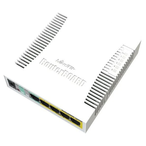 Коммутатор Mikrotik CSS106-1G-4P-1S 5PORT 1000M 1SFP