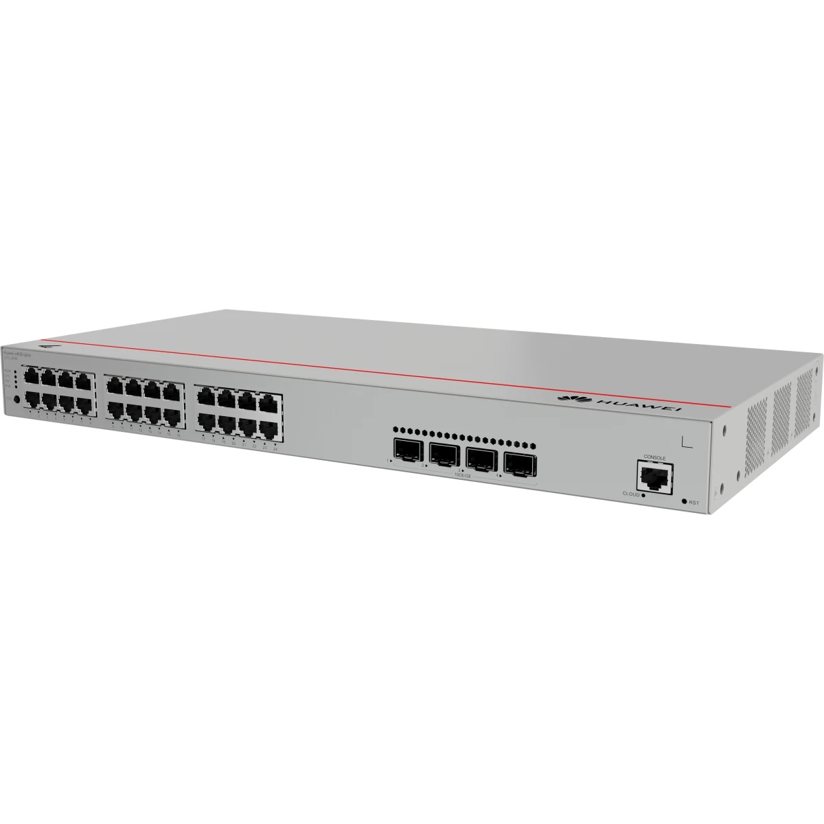 Коммутатор HUAWEI S310-24P4X (L2+, 24*10/100/1000BASE-T ports(400W PoE+), 4*10GE SFP+ ports, built-i