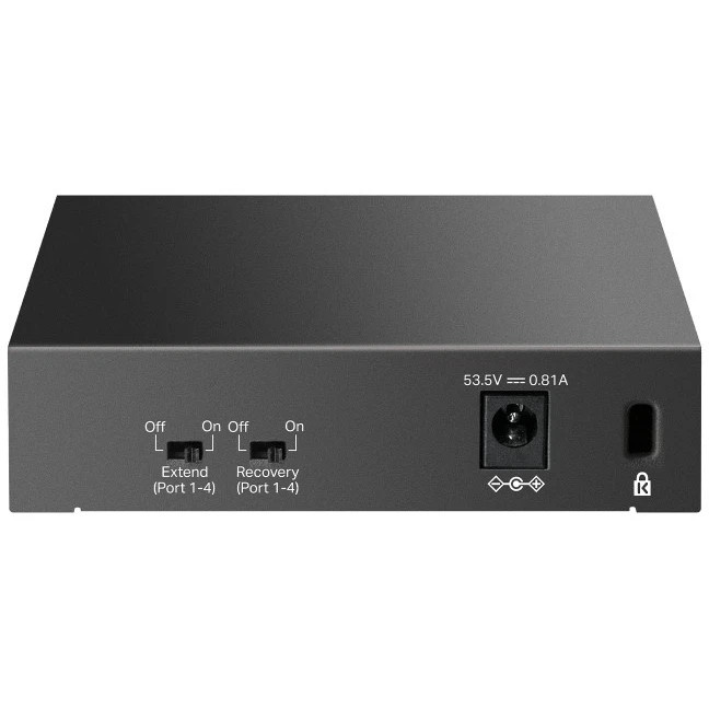 Настольный коммутатор TP-Link LS105LP с 5 портами 10/100 Мбит/с (4 порта PoE)