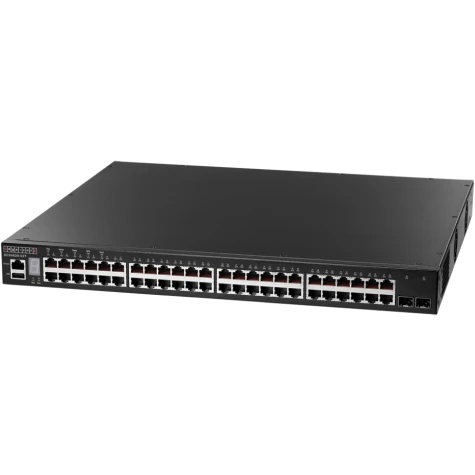 Коммутатор Edge-corE 48 x GE + 2 x 10G SFP+ ports + 1 x expansion slot (for dual 10G SFP+ ports) L3
